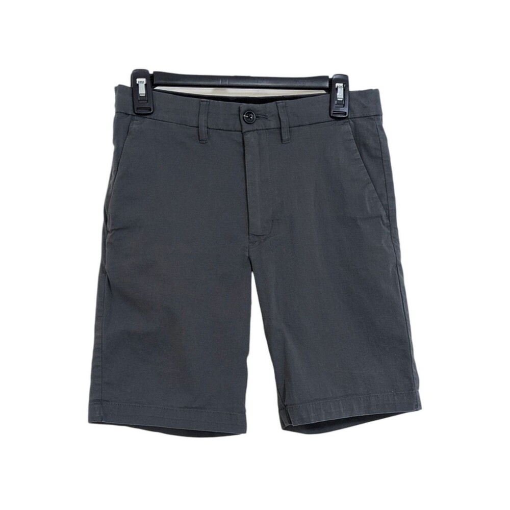 Goodfellow Linden Tech 9" Wrinkle Resist Stretch Shorts - Grey - Size 28 Mens